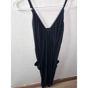 Women's black jumpsuit